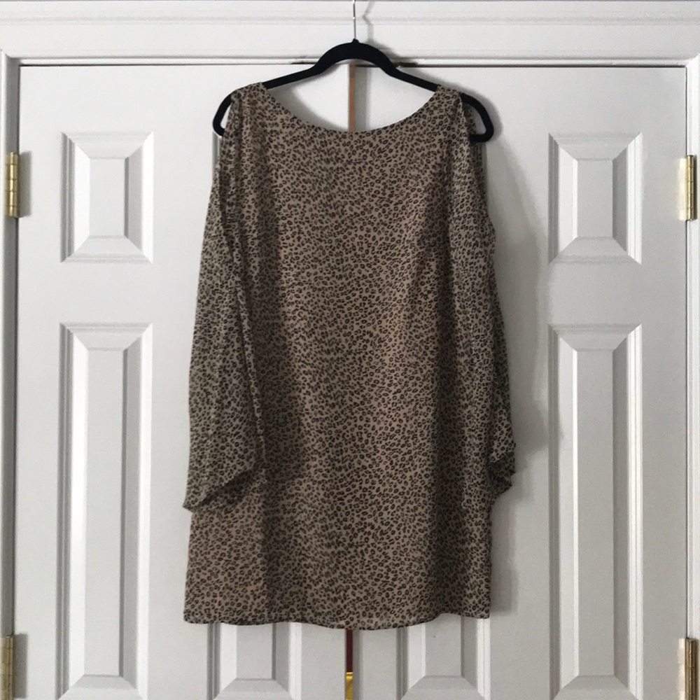 NORDSTROM Sheath Cheetah Dress